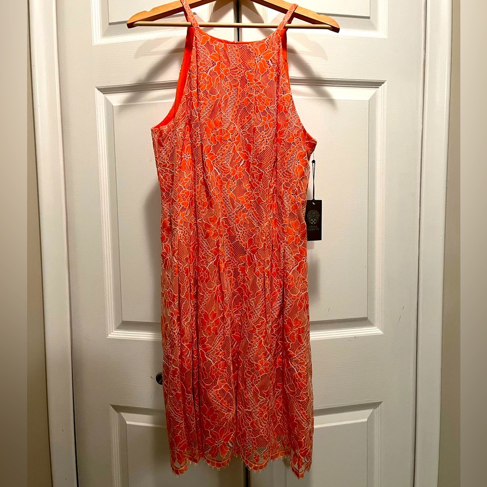 VINCE CAMUTO Womens Halter Dress Fit + Flare size 14